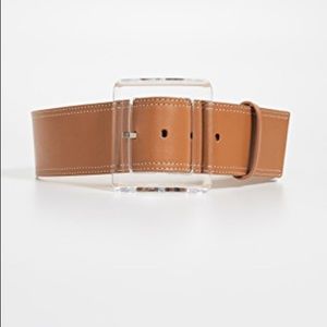 Veronica Beard Coin Wide Leather Waist Belt